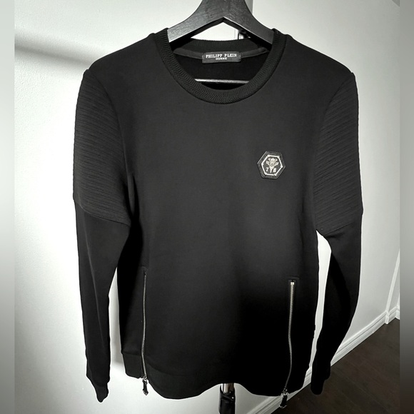 Philipp Plein Zip-detailing sweatshirt - Picture 1 of 6